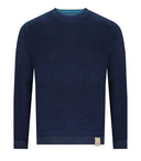 Pullover di Bob Bart Blue Reversible Crewneck
