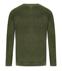 Bob Bart Military Orange Reversible Crewneck Pullover