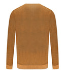 Bob Bart Military Orange Reversible Crewneck Pullover