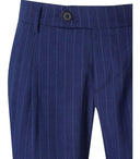 Bob Blue Pinstripe Suit