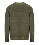 Bob Bradley Green Reversible Crewneck Jumper