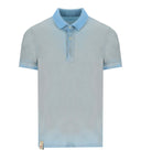 Bob Double Light Blue Grey Reversible Poloshirt
