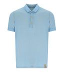 Bob Double Light Blue Grey Reversible Poloshirt