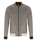 Chaqueta de bombardero bob gris