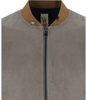 Chaqueta de bombardero bob gris