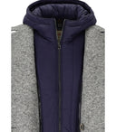 Bob Iver Melange Grey Double Breasted Coat