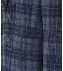 Bob Light Blue Tartan Single Breasted Jacket