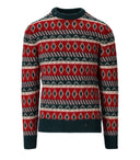 Bob Rumble Dark Green Crewneck 점퍼