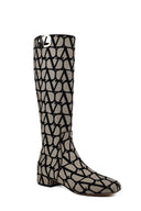 Valentino Garavani V Logo Boots
