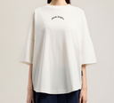 Palm Angels Curved Logo Over Tee
