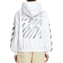 Off White Off White Scribble Diag Hood sudadera