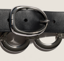 Miu Miu Cinture City Calf+Metal