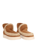 Mou New Eskimo Sneaker Daim Lettre Logo