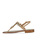 Paolo Ferrara Peach Pink Thong Sandal