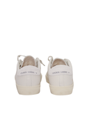 Golden Goose Sneakers May Nappa-Obermaterial, Wildleder, Stern- und Fersenoptik, Weiß