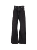 Off White Script Logo 90 S Skate Jeans Vintage Blac