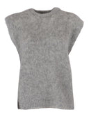 Forte Forte Gilet Over Alpaca Baby Suri Stretch