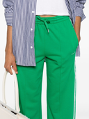Parosh Logo Embroidered Straight Trousers