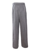 Forte Forte Pantalone Vita Alta Panno Lana