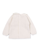 Paz Rodriguez Knit Newborn Sweater "Paz Oi 25 26"