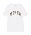 Anine Bing Walker Tee Anine Bing Leopard Ivory