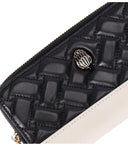Kurt Geiger Kensington svart vit plånbok