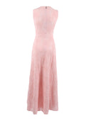 Rotate Mesh Maxi Dress Orchid Ice (Tight Fit)