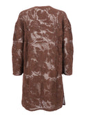 Kangra Cashmere Spolverino Ricamo Cornely + Paillettes