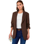 Max Mara Weekend Asta Brown Single Breasted Blazer