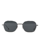 Thom Browne Rectangular Sunglasses In Titanium