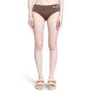 MIU MIU LOGO RACCORA REGLITED BIKINI BOCKS