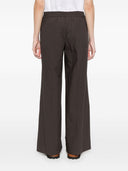 Parosh Pressed Crease Straight Trousers