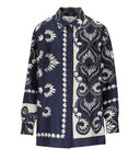 Max Mara Weekend Lastra Blaues Hemd