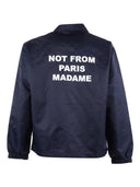 Dr�Le De Monsieur Navy Slogan-jakke
