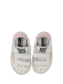 Golden Goose Baby School Nappa Upper With Prints Suede Star Leather Heel