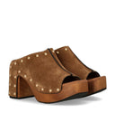 Miss Olivia Eva Brown Mule