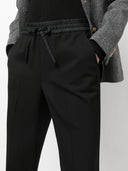 Parosh Parosh Drawstring Straight Leg Trousers