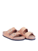 Birkenstock Arizona Sfb Mink, Nubuck Leather, S