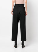 Parosh Parosh Paperbag Waist Straight Leg Trousers
