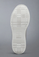 Thom Browne Collegiate Low Top Trainer W/ Tartan Tread Sole In Organic Canvas