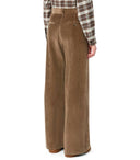 Max Mara Weekend Tania Brown Velvet Trousers