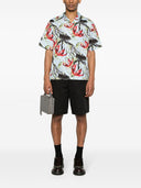 Prada Floral Print Cotton Shirt