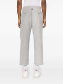 Thom Browne Mid Rise Straight Leg Trousers