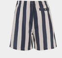 Ami Maillot De Bain Long A Rayures Imprimees
