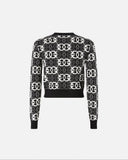 Pinko Gypsies Cropped Jacquard In Tu