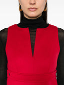 Parosh Leak Belted Mini Dress