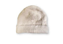 La Rose La Rose Angora Beanie White