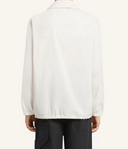 Chaqueta tipo entrenador Courrèges con logotipo distintivo