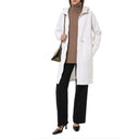 Herno Cappotto lungo con zip e cappuccio Herno