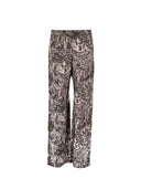 Golden Goose Golden W's Jogging Pants Viscose Twill Toile De Jouy All Over Printed
